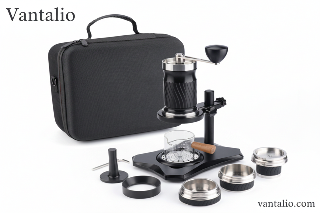 ME2232 Moedor de Espresso Manual: O Companheiro Portátil Definitivo da Vantalio