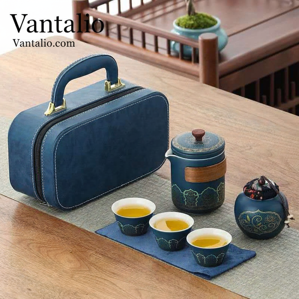 Vantalio Outdoor Teapot Set: Tradycyjna Chińska Herbata Wszędzie z Tobą