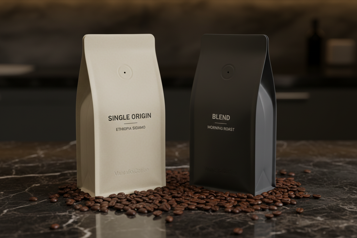 Single Origin vs. Blends: Which Coffee Is Right for You? | Vantalio.Coffee