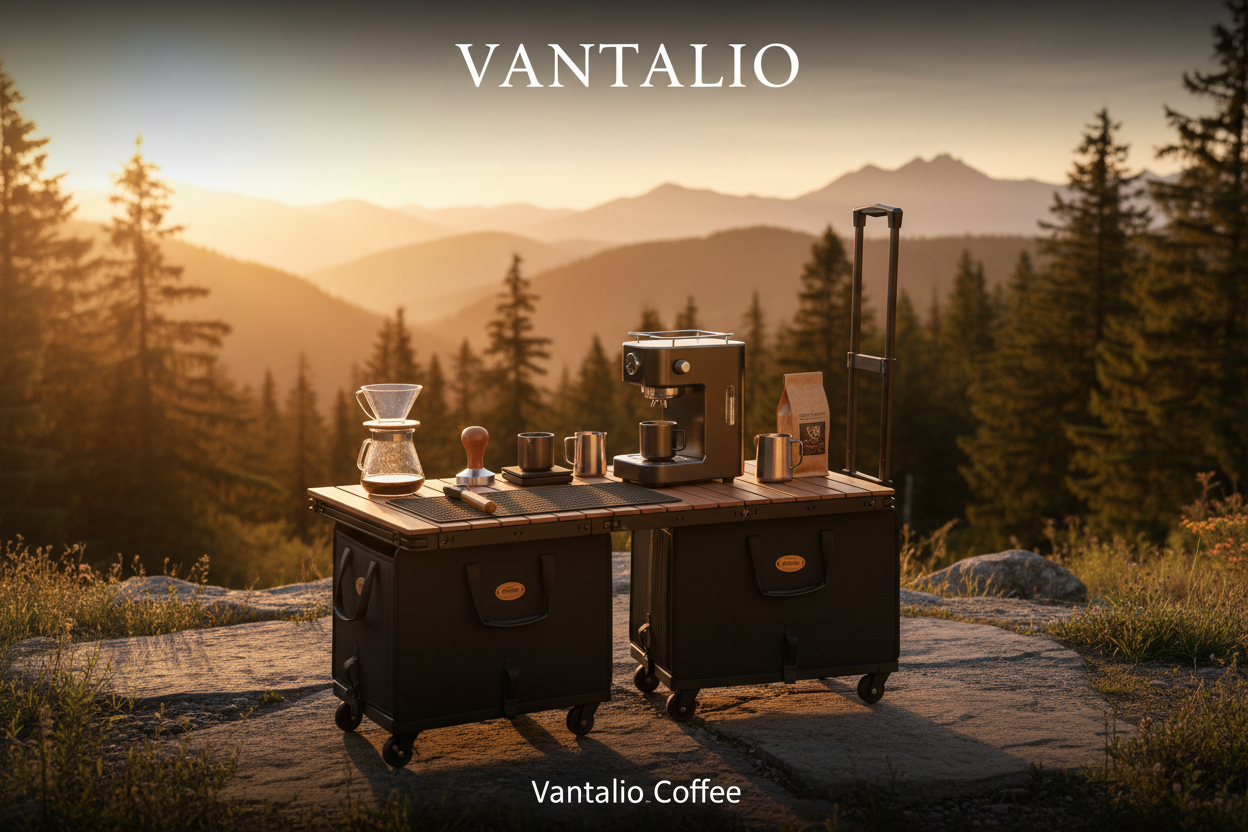 How to Build the Perfect Outdoor Coffee Bar with Modular Camping Gear