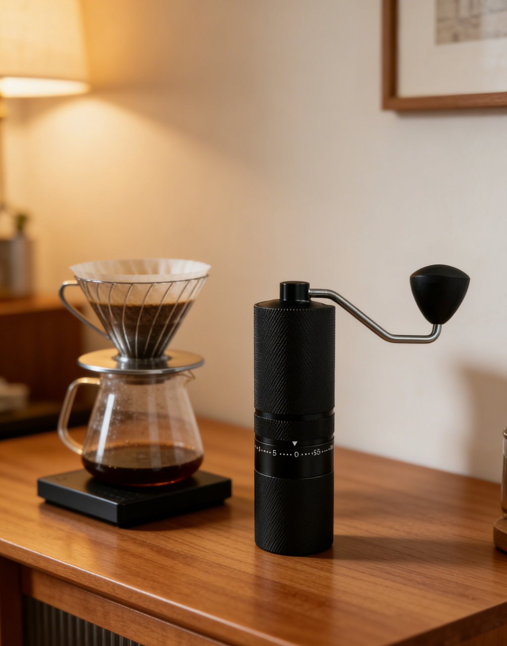Vantalio BM-182 External Adjustment Hand Coffee Grinder