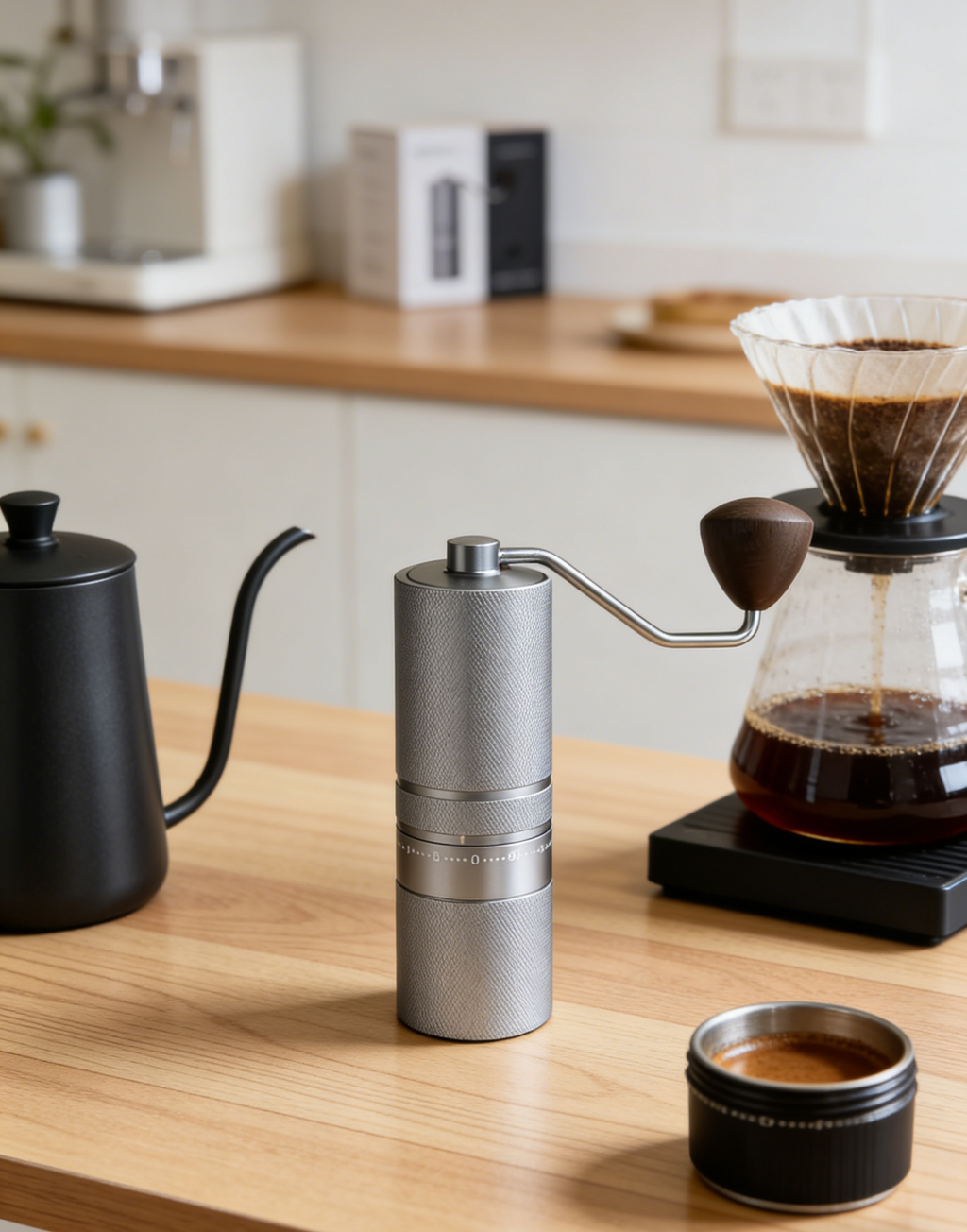 Vantalio BM-182 External Adjustment Hand Coffee Grinder