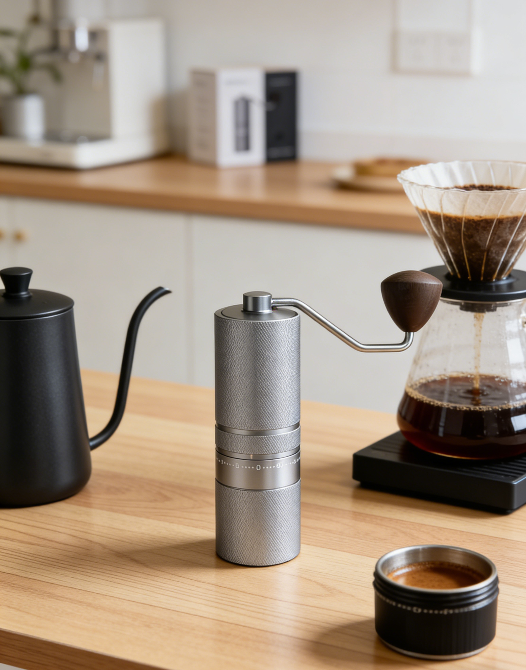 Vantalio BM-182 External Adjustment Hand Coffee Grinder