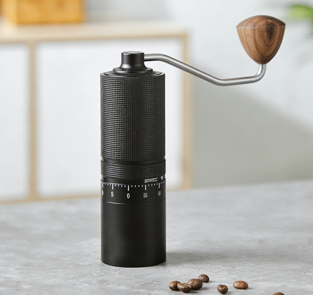 Premium Vantalio Manual Coffee Grinder - CNC420 Stainless Steel Precision Mill