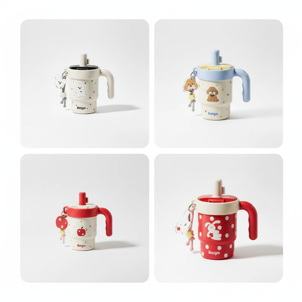 4 Mugs Collage