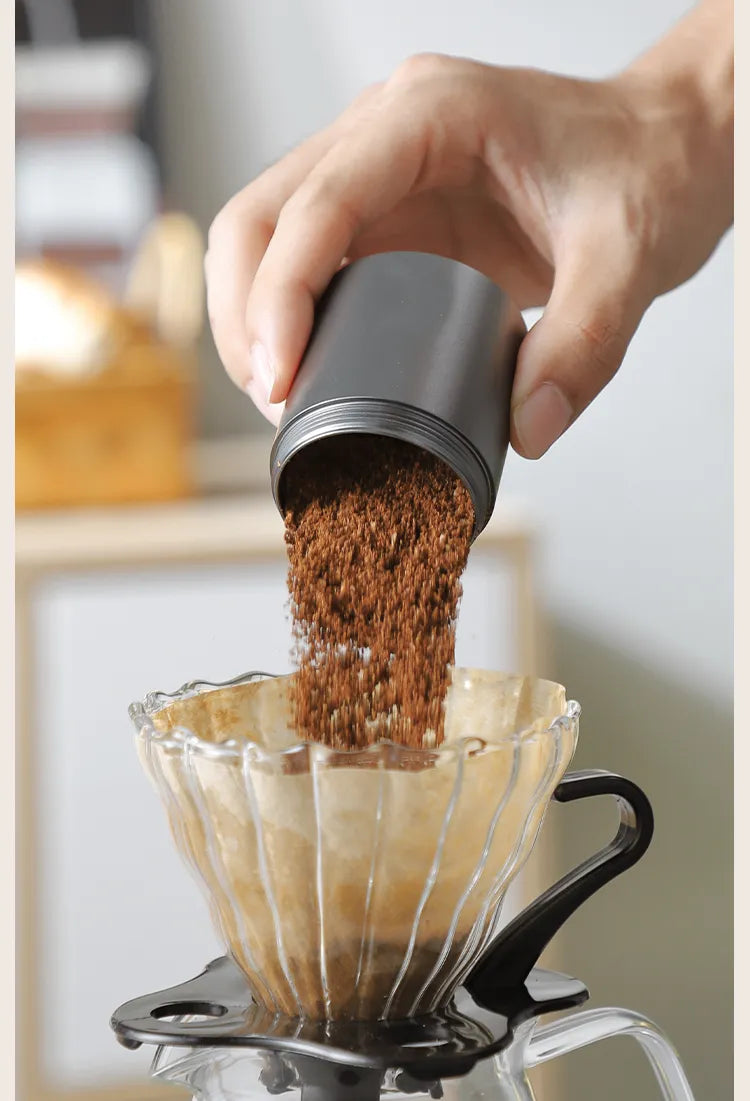 Premium Vantalio Manual Coffee Grinder - CNC420 Stainless Steel Precision Mill