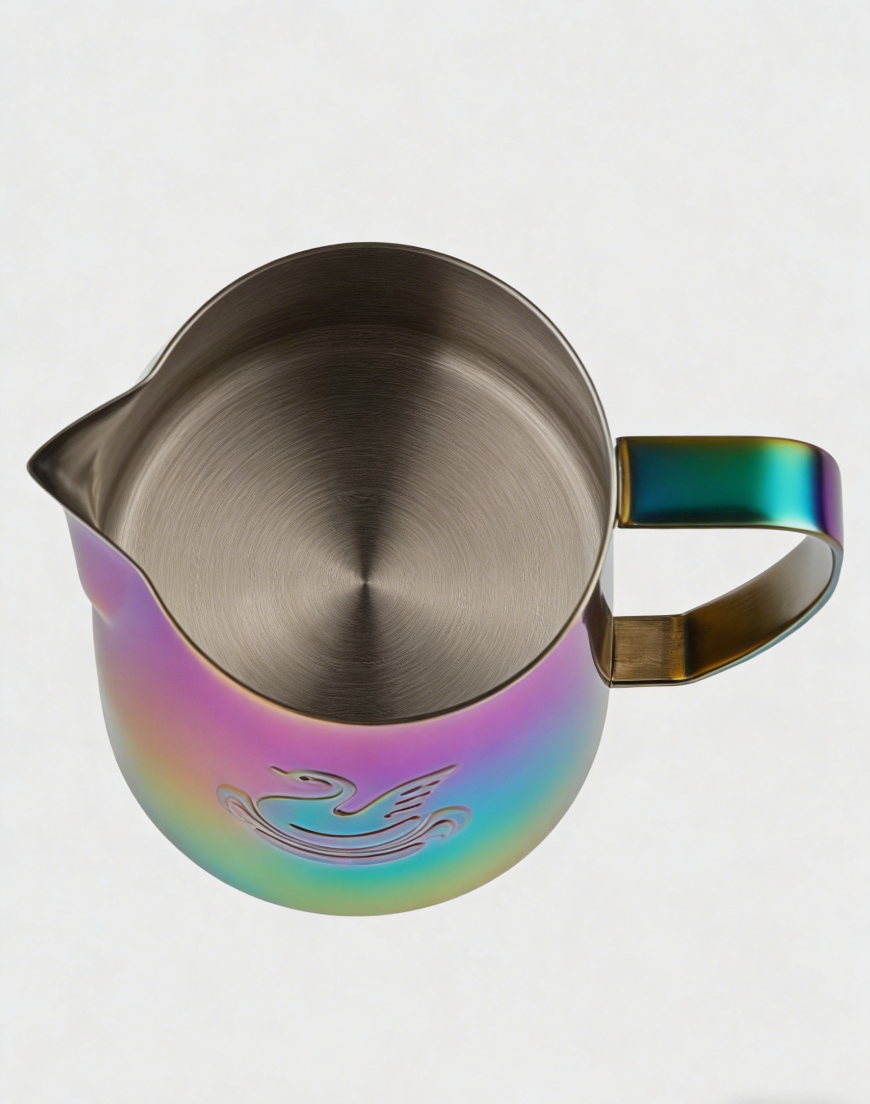 SWAN Latte Art Pitcher - Professional Milk Frothing Pitcher 600ml (Iridescent)