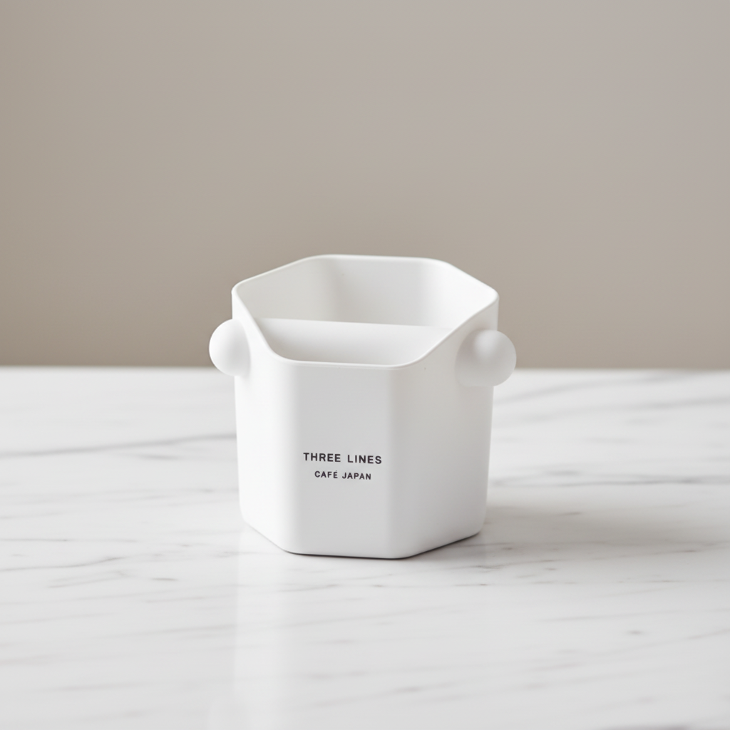 Hexagonal Espresso Knock Box