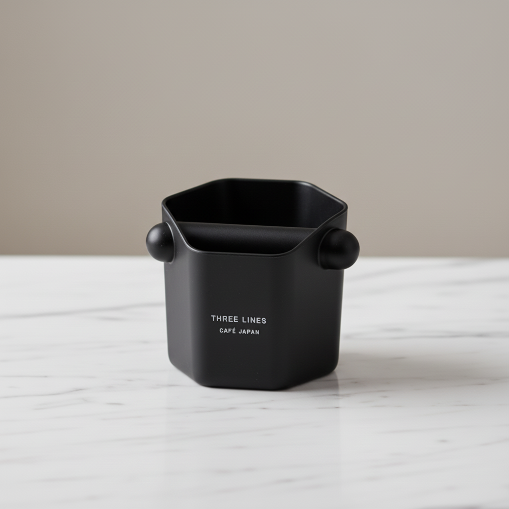 Hexagonal Knock Box - Black