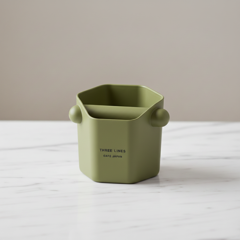 Hexagonal Knock Box - Green