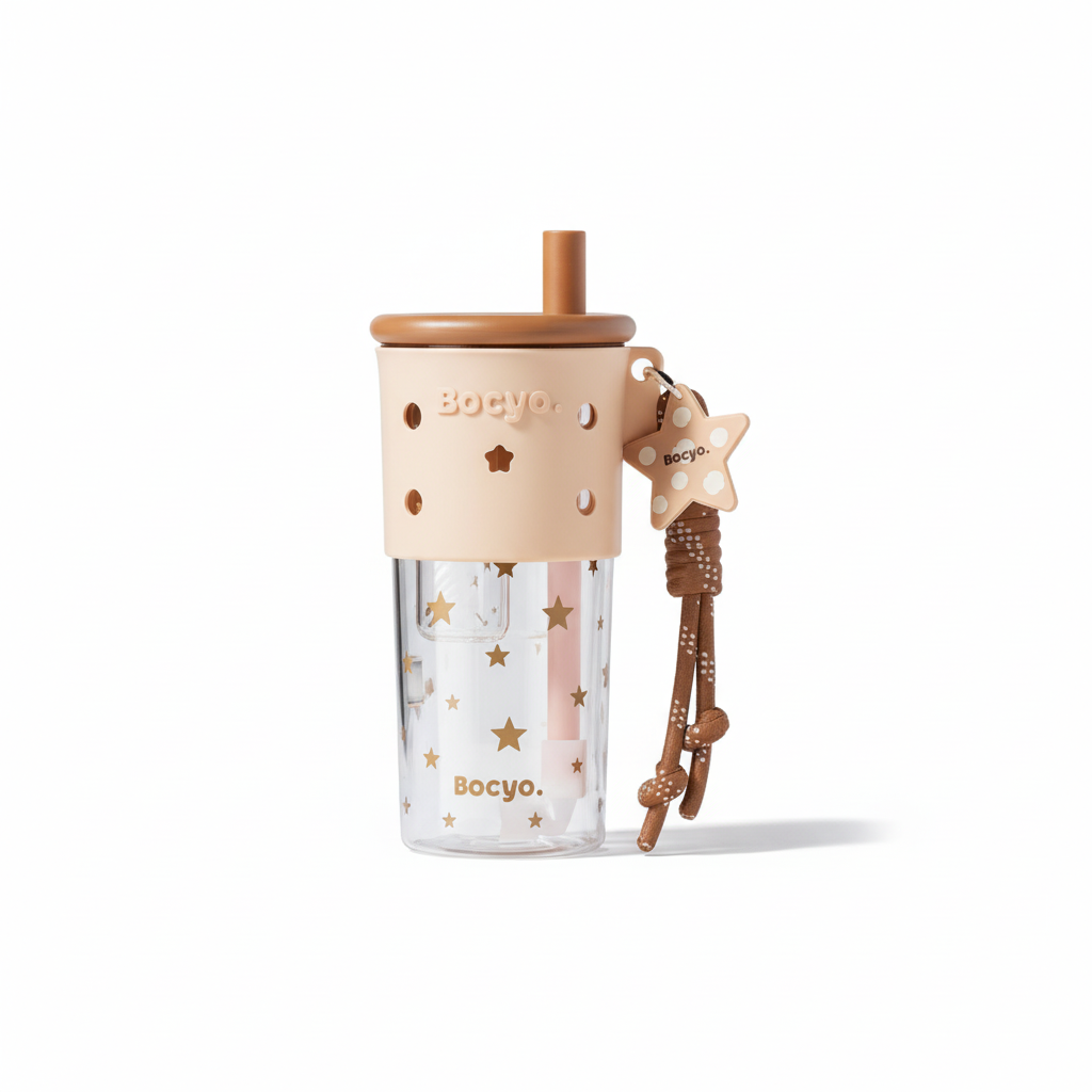 Vantalio Floral Leopard Star Sky Cup 700ml – Coffee Star Wish variant