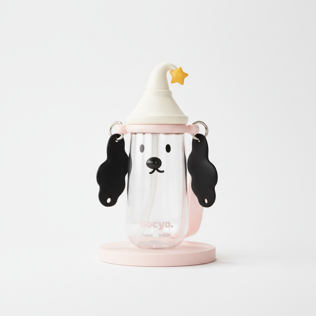 Vantalio Magic Hat GOGO Cup 750ml – White Peach GOGO pink variant