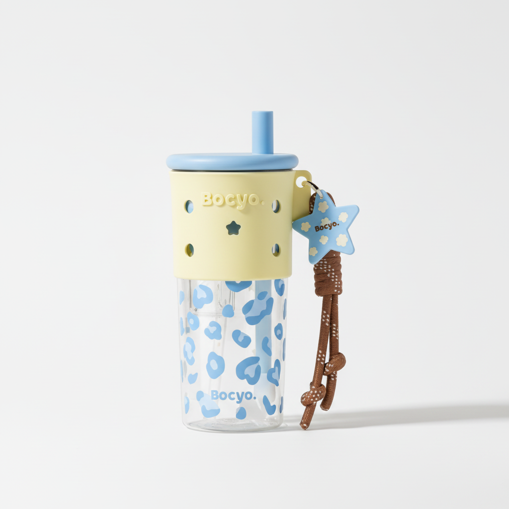 Vantalio Floral Leopard Star Sky Cup 700ml – Sunny Leopard variant