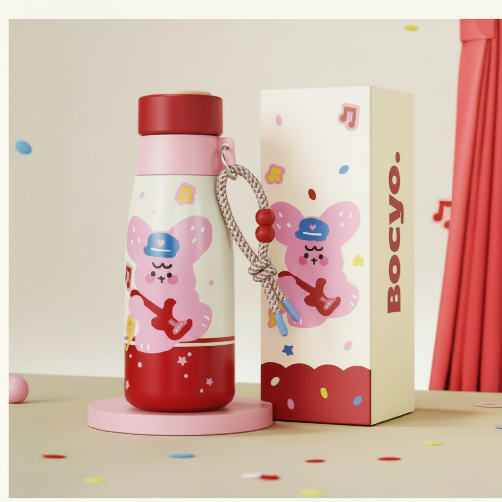 Strawberry Pink Bunny No Text