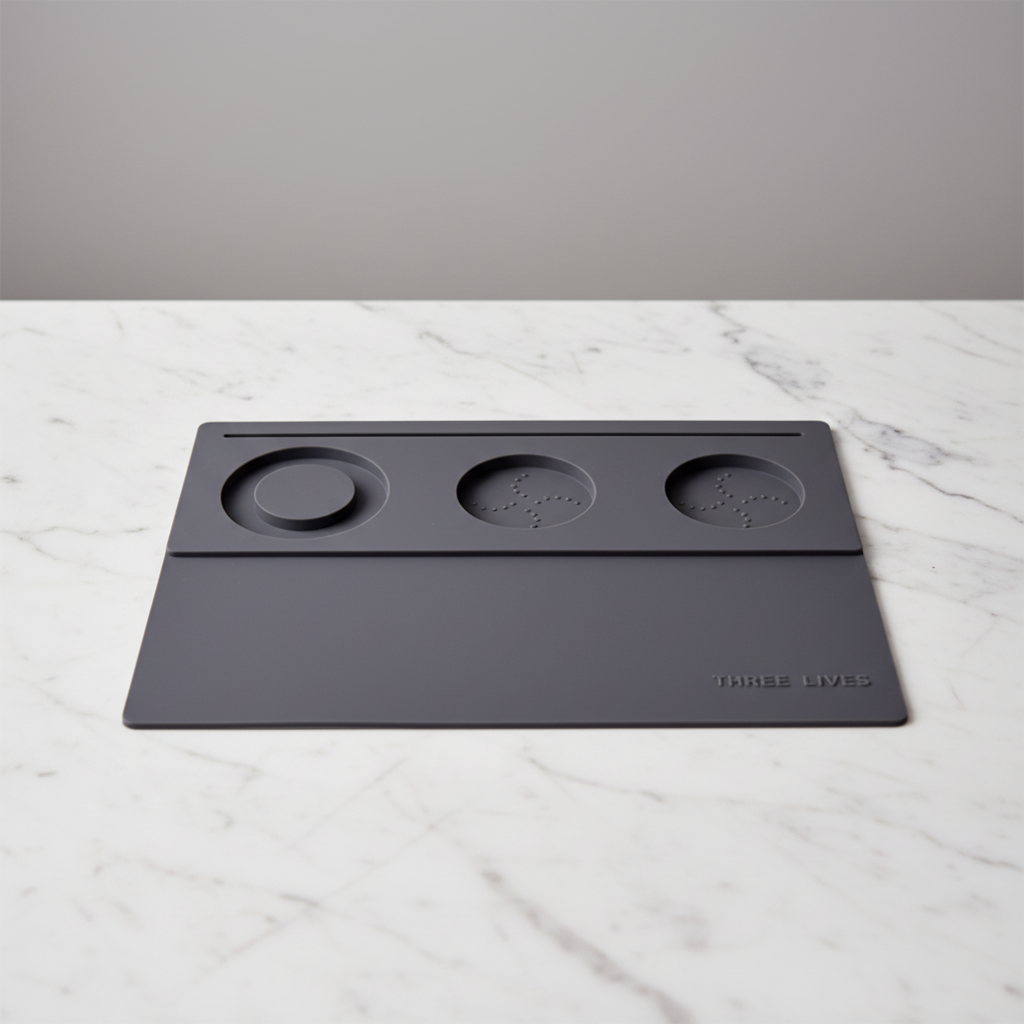 Triple Portafilter Handle Rest Mat