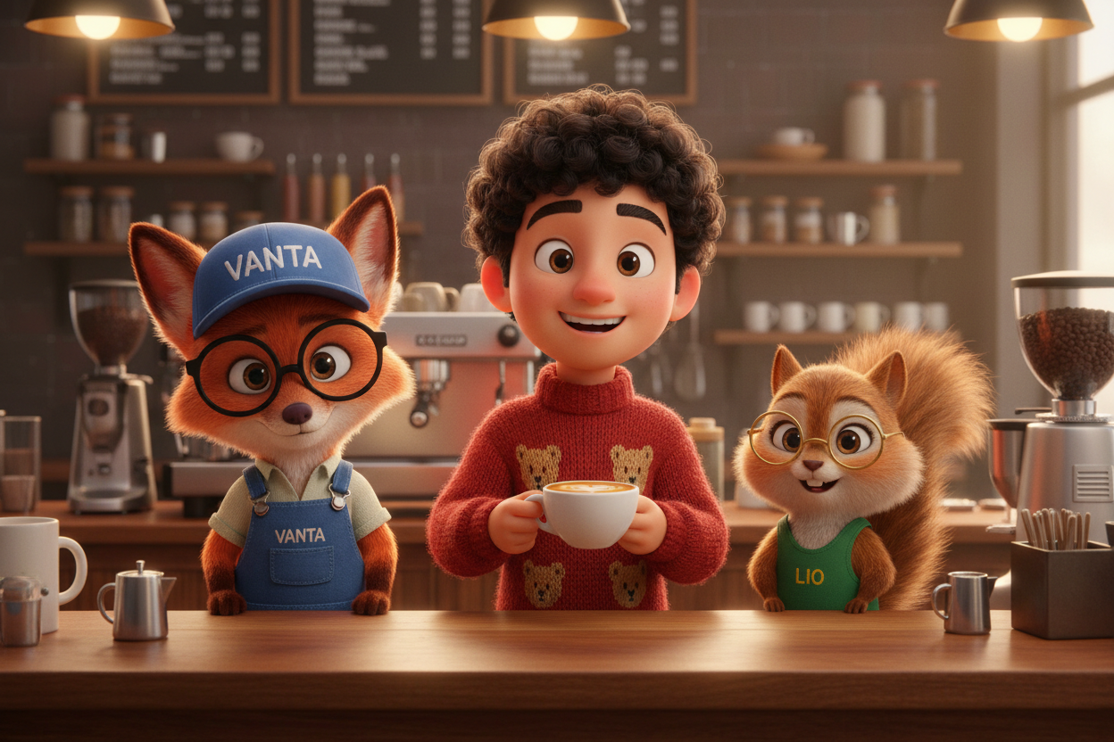 Vantalio Hero - Three Characters